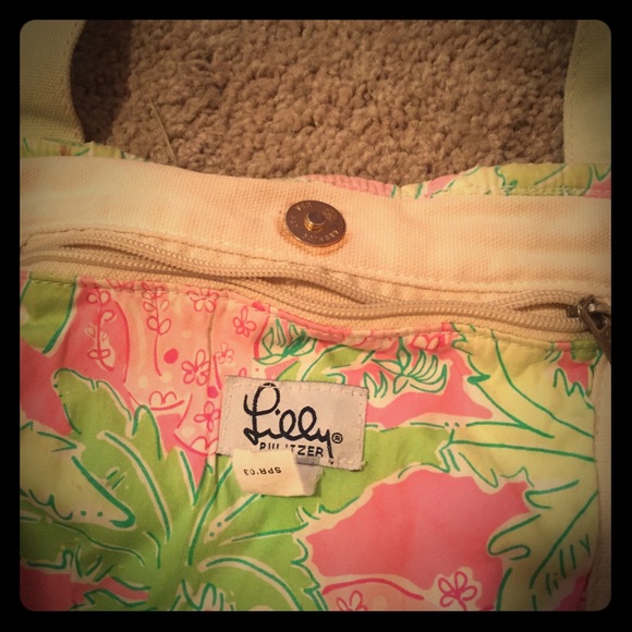 Lilly Pulitzer Beach Tote - Picture 1 of 2